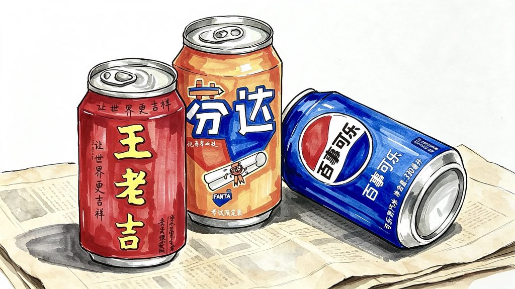 饮料罐静物写生