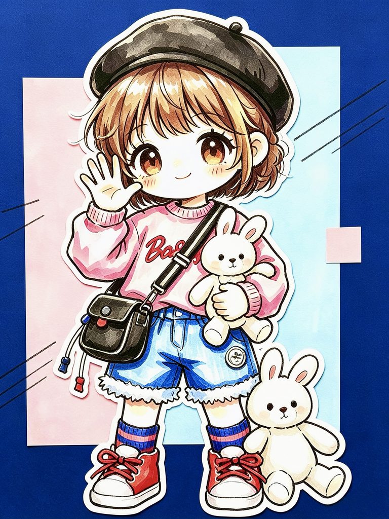 萌趣女孩