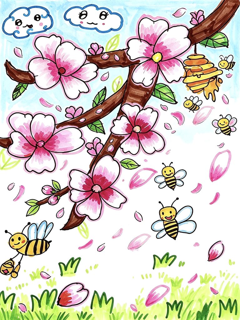桃花朵朵开