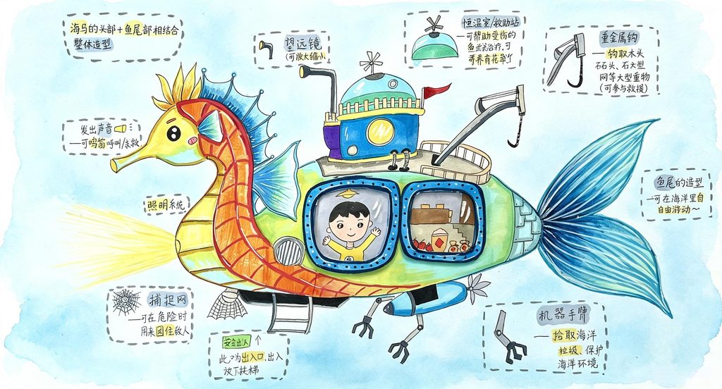 海马号 —— 深海救援潜水艇