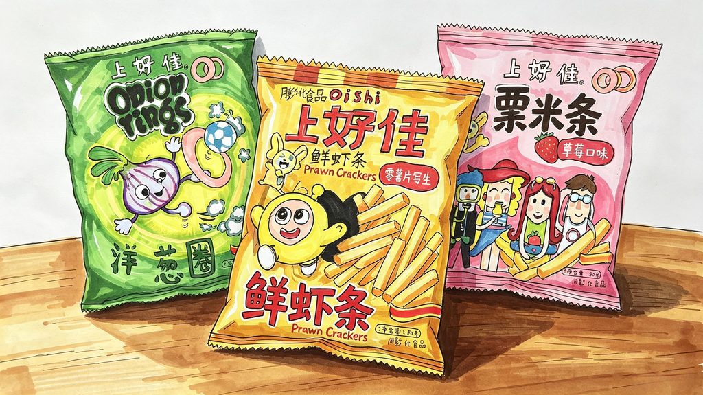 零食静物写生