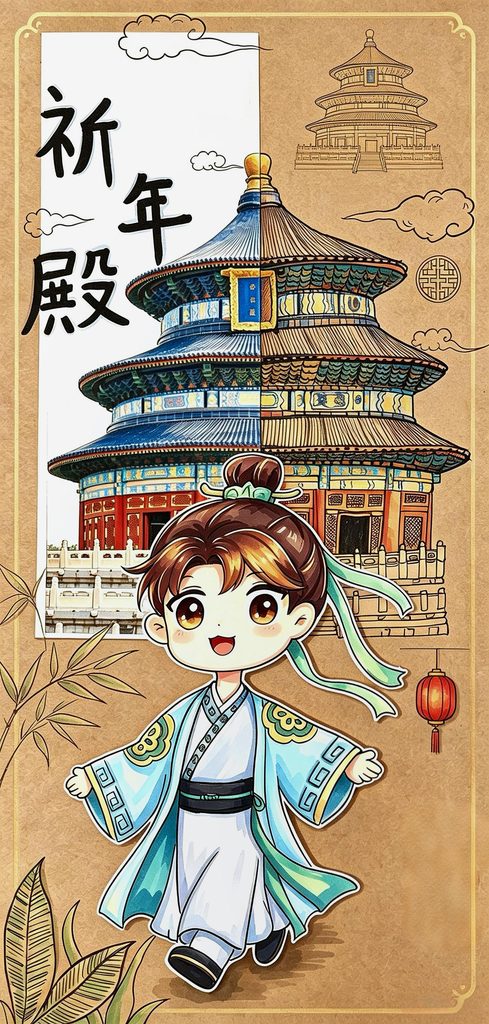 古今相会祈年殿