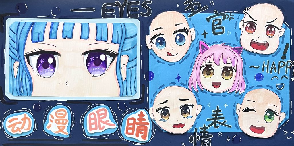 动漫眼睛与表情